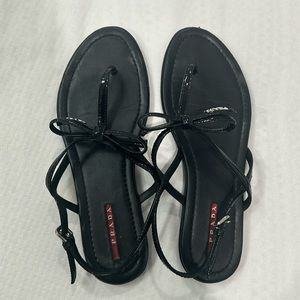 Prada confortable sandals size 8